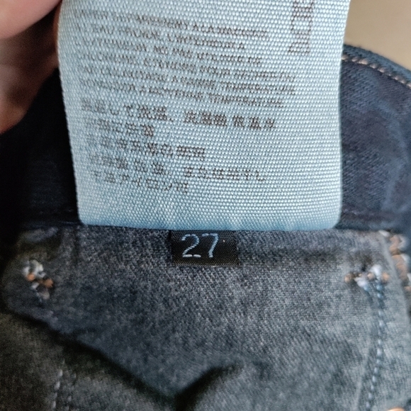 Chip and Lime LA Cal Young & Free Stella bootcut dark wash jeans size 4 /27 - Picture 8 of 8